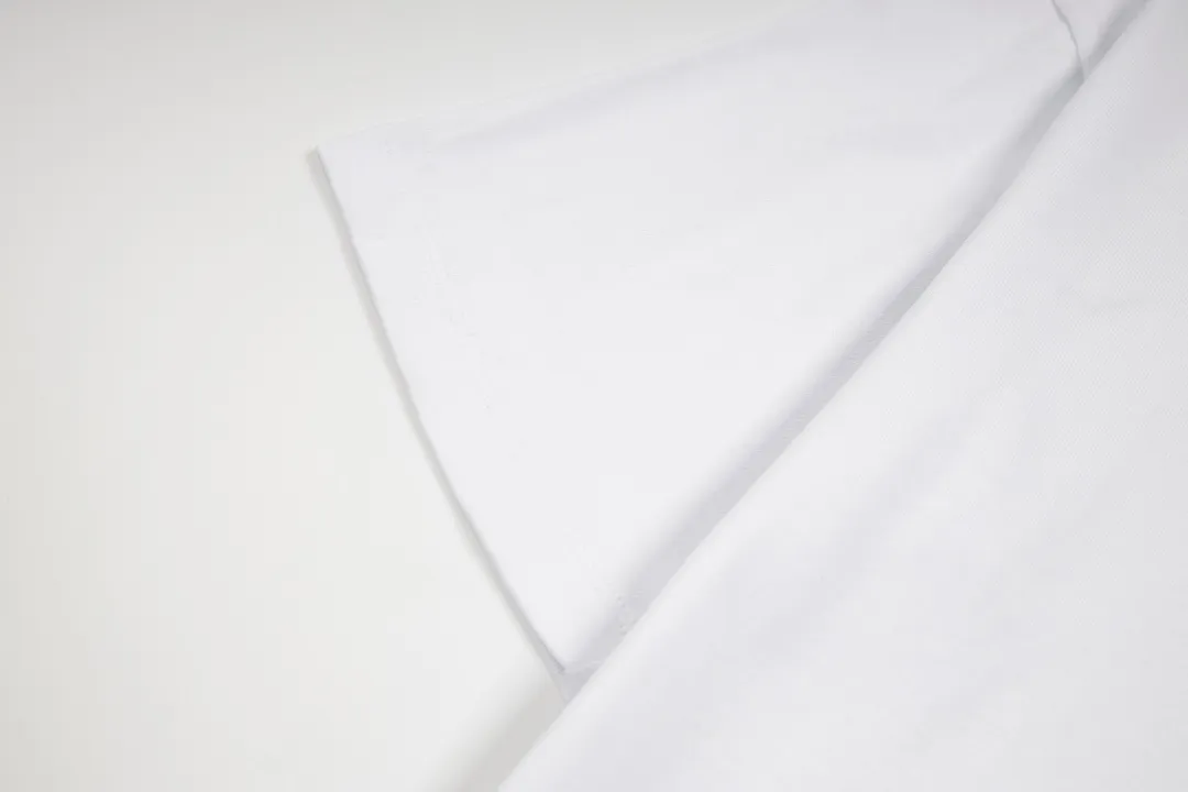 【 Quality】 -SAINT LAURENT· 𝟮𝟰𝘀𝘀 T - ， OS - 280g 100% Quality - ： - ：White Black -Size：XS S M L